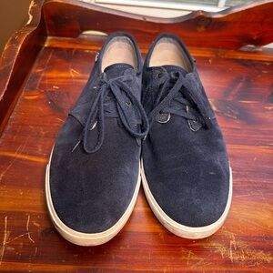Clark’s Navy Suede Shoes